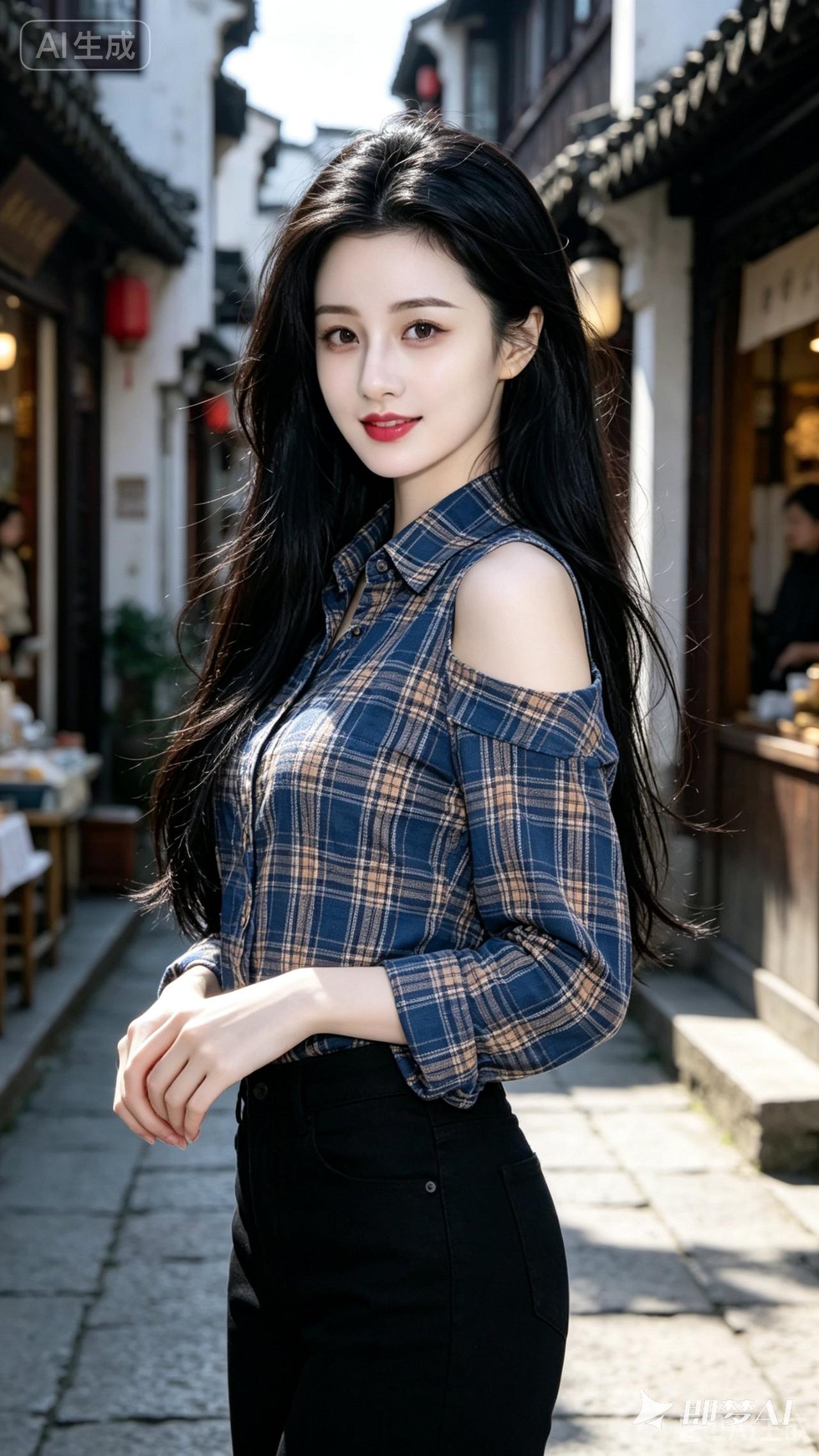 元气少女在古镇的浪漫时光💕