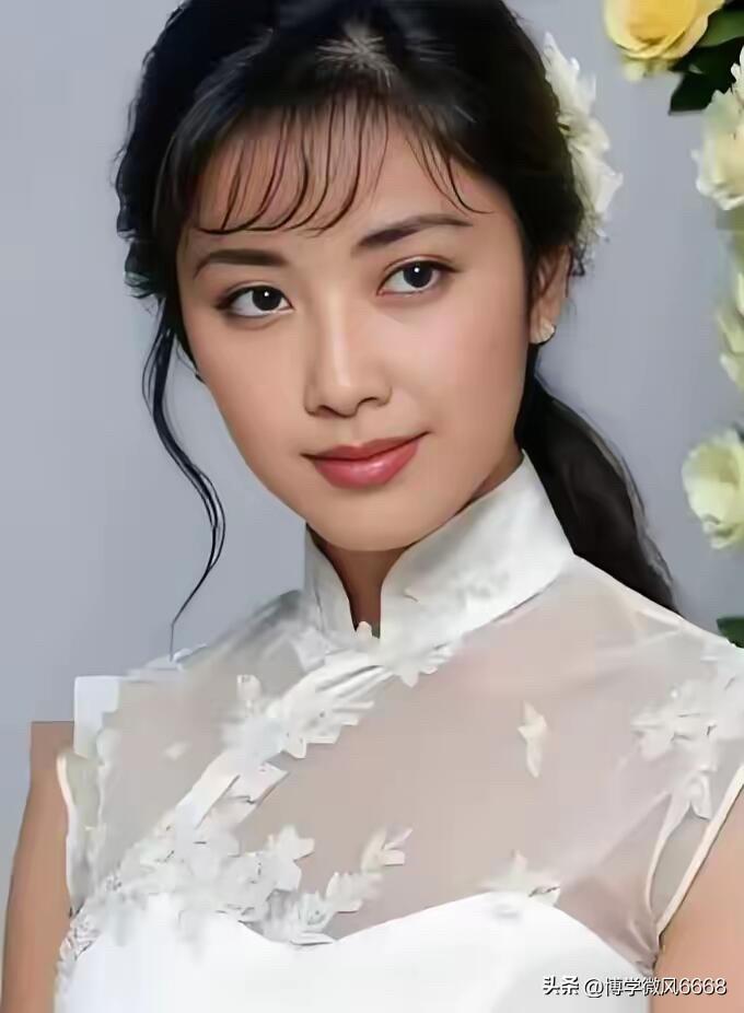 朱琳，林青霞，关之琳都是那个年代的顶级美女，我觉得朱琳才是一直很惊艳的一个美女，