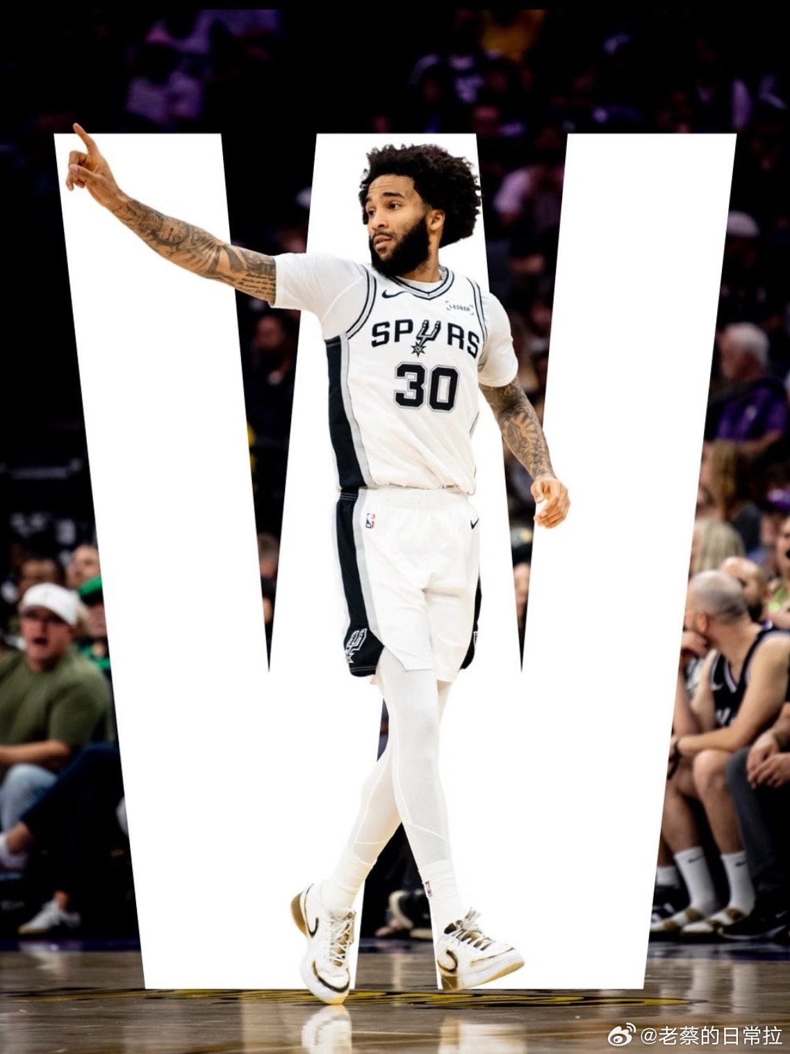 马刺vs国王马刺132-104大胜国王，豪取3连胜！全队命中25记三分平队史纪录