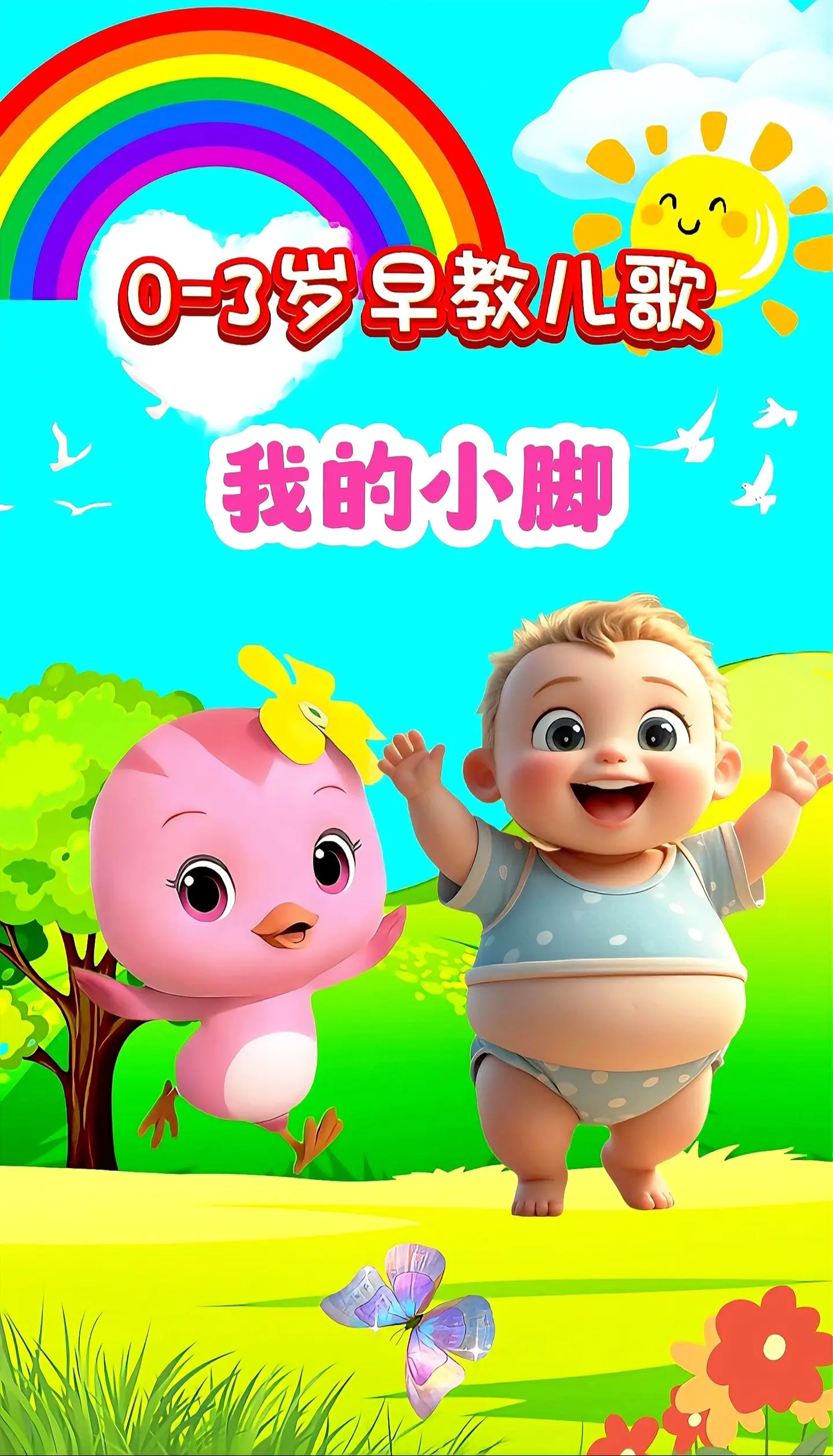 宝宝启蒙早教儿歌动画。