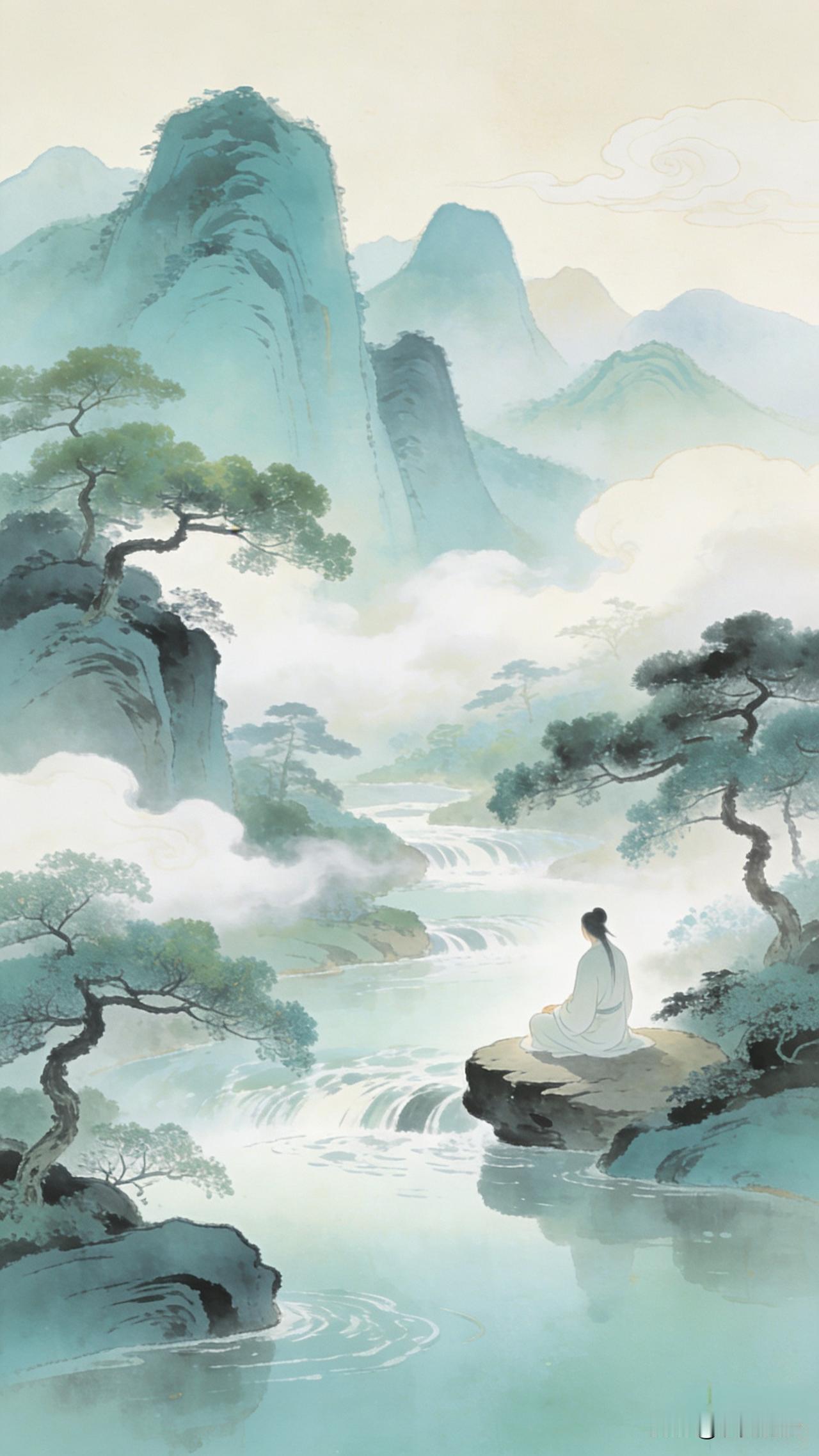 《一梦浮生，万般皆虚；山河依旧，心灯自明》

七万年前开谎宴，山河城郭尽虚言。