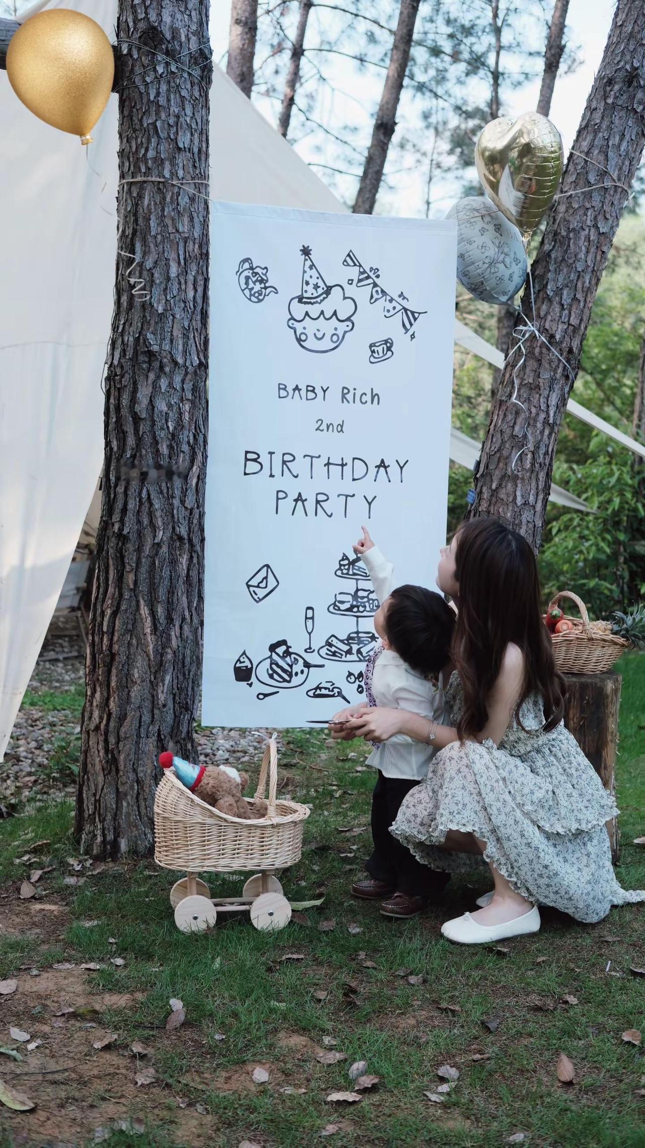 🎂𝗛𝗲𝗹𝗹𝗼 𝟮𝗻𝗱 Rich宝宝👶🏻陪你一年又一年，这是