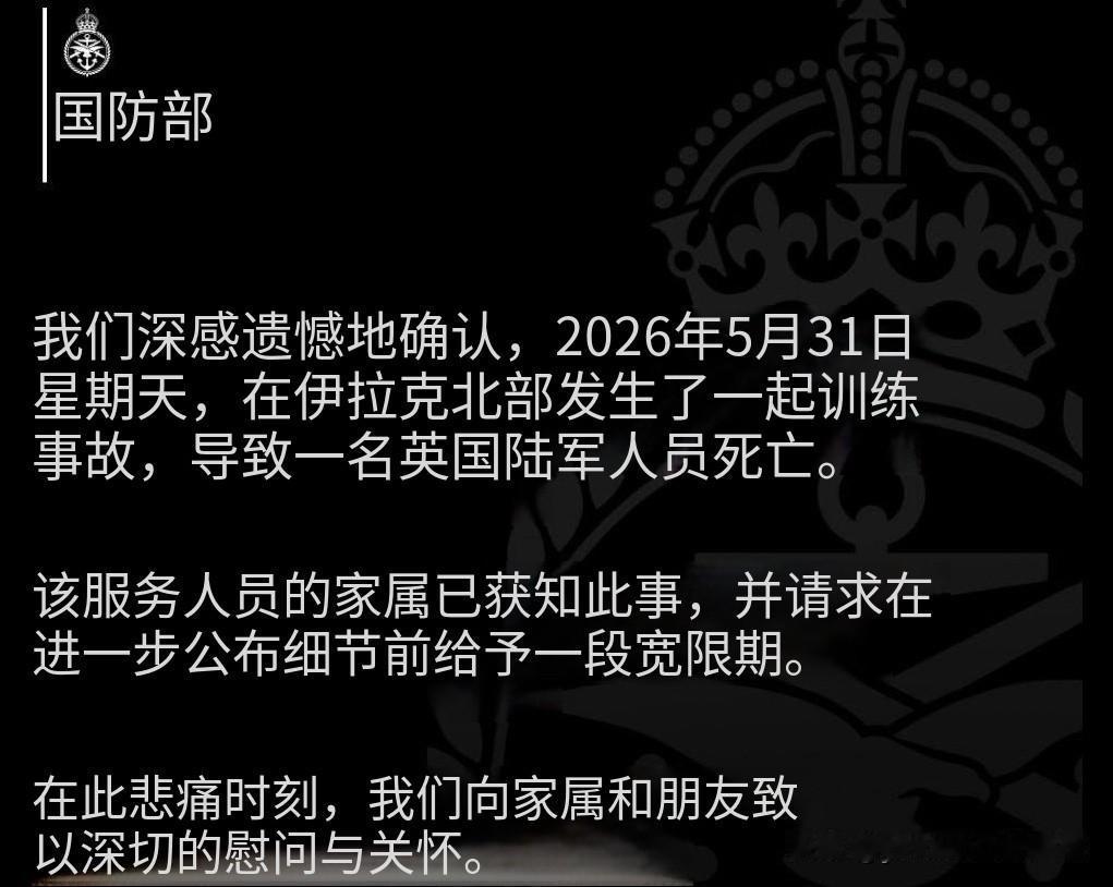 5月31日，美国中央司令部和英国国防部同时宣布：
    在伊拉克北部埃尔比勒空