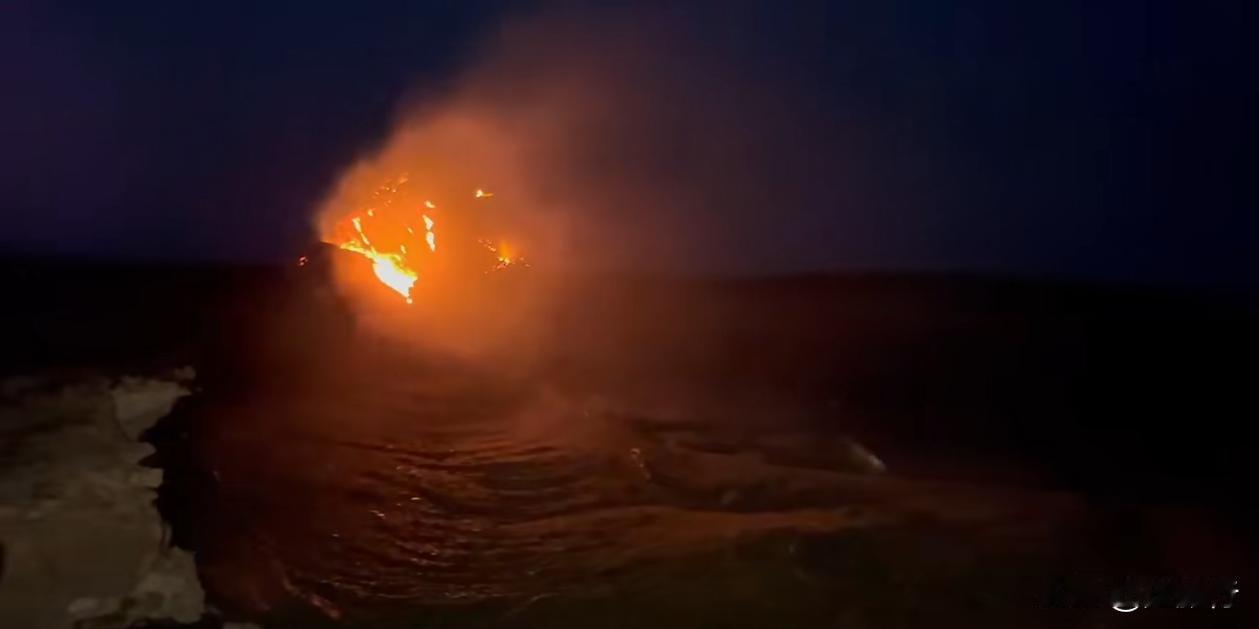 火山对于很多人来说只是能够在纪录片或者新闻中看到，想要见到正在喷发的火山，不仅要
