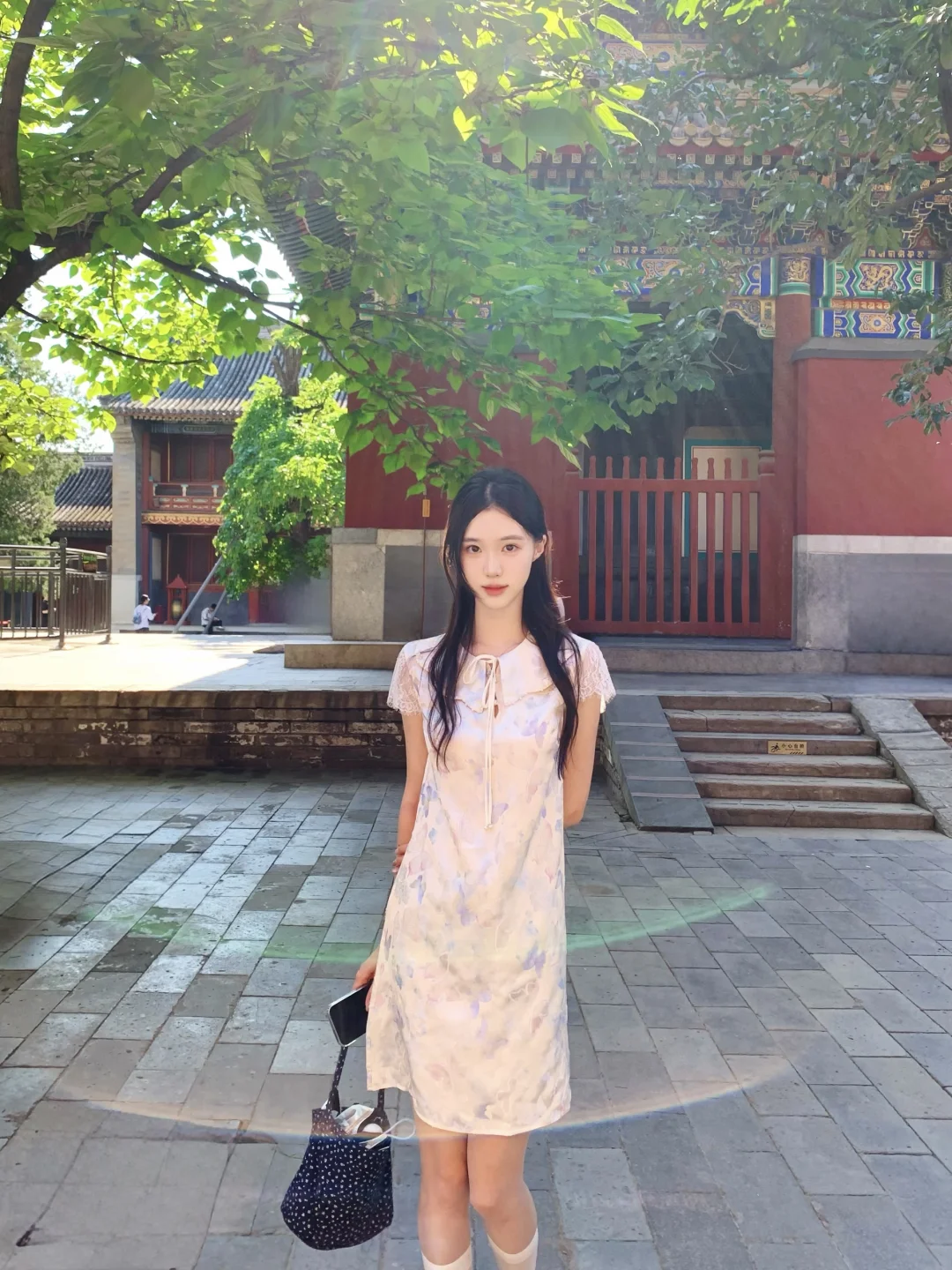 那天雍和宫阳光明媚☀️挑到超漂亮手串pl📿g