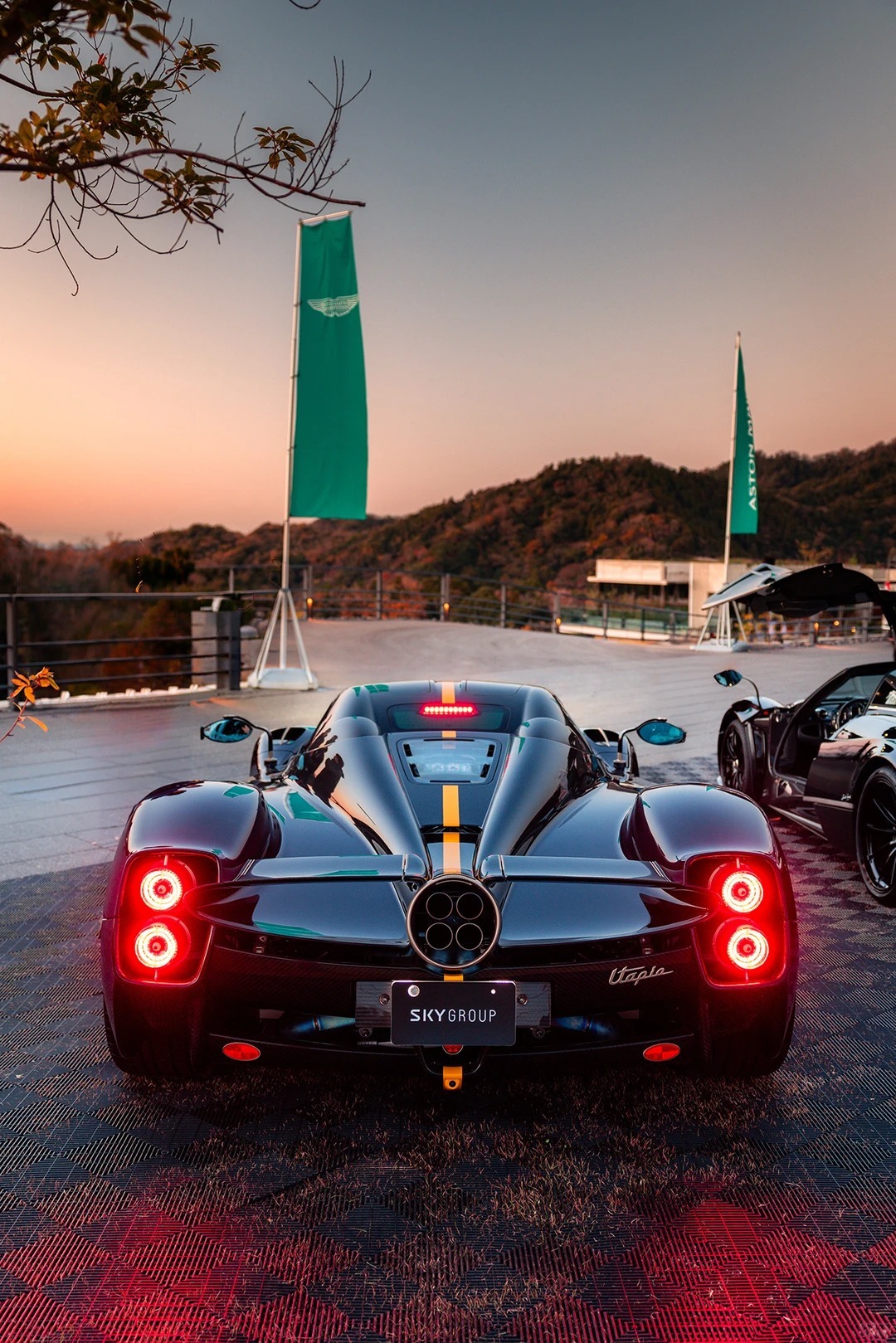 紫碳帕加尼Utopia，霸气又优雅绝美车片