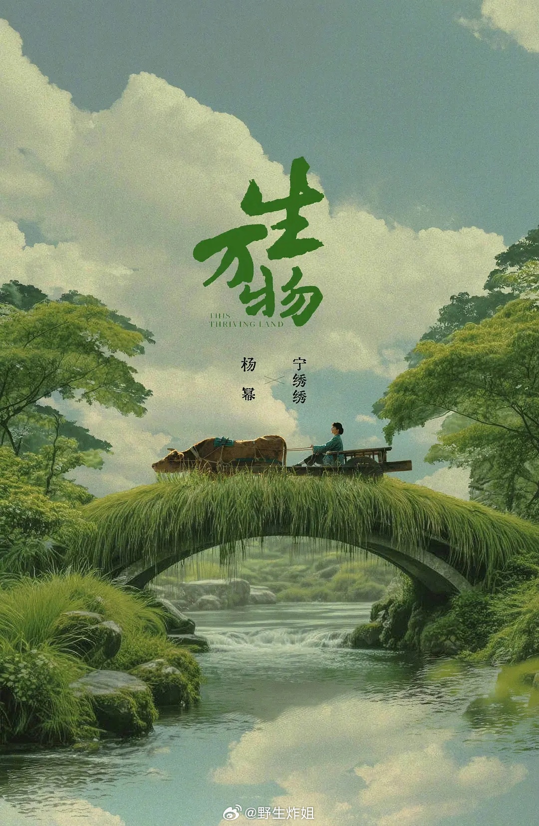 《生万物》的海报好像语文课本的封面呀！ ​​​