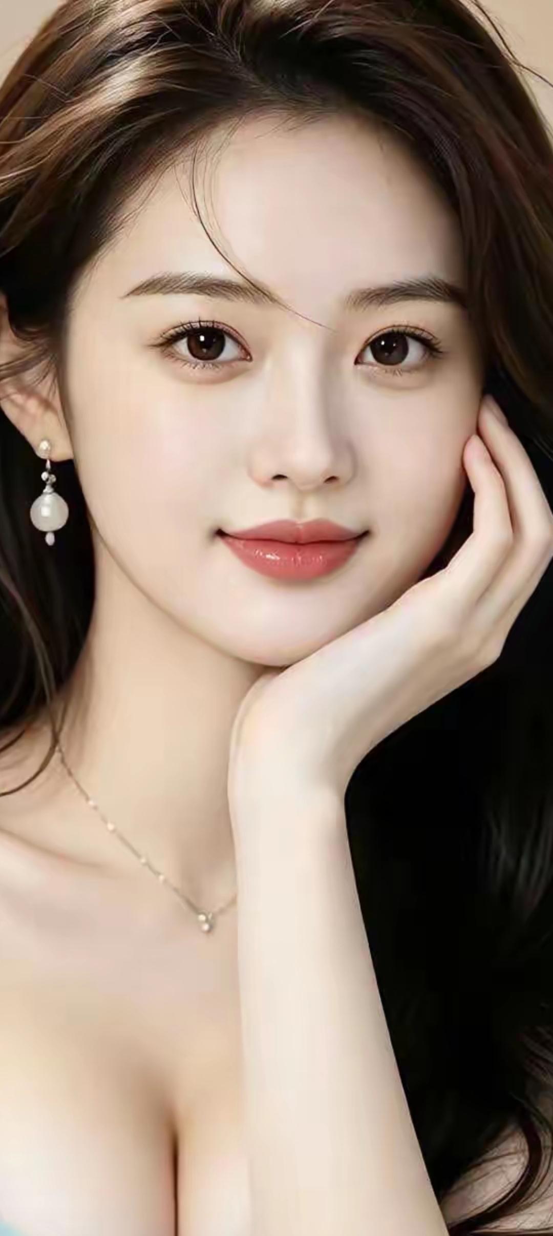 温柔甜美的少女，散发着自然的光彩！🌟✨