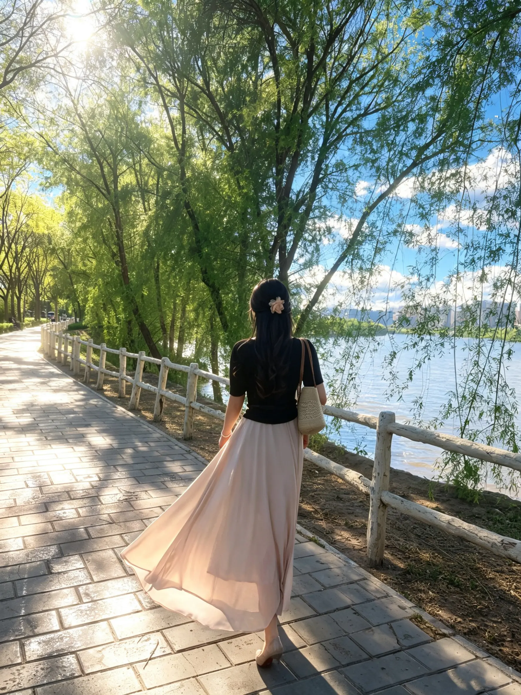 阳光是最好的滤镜。