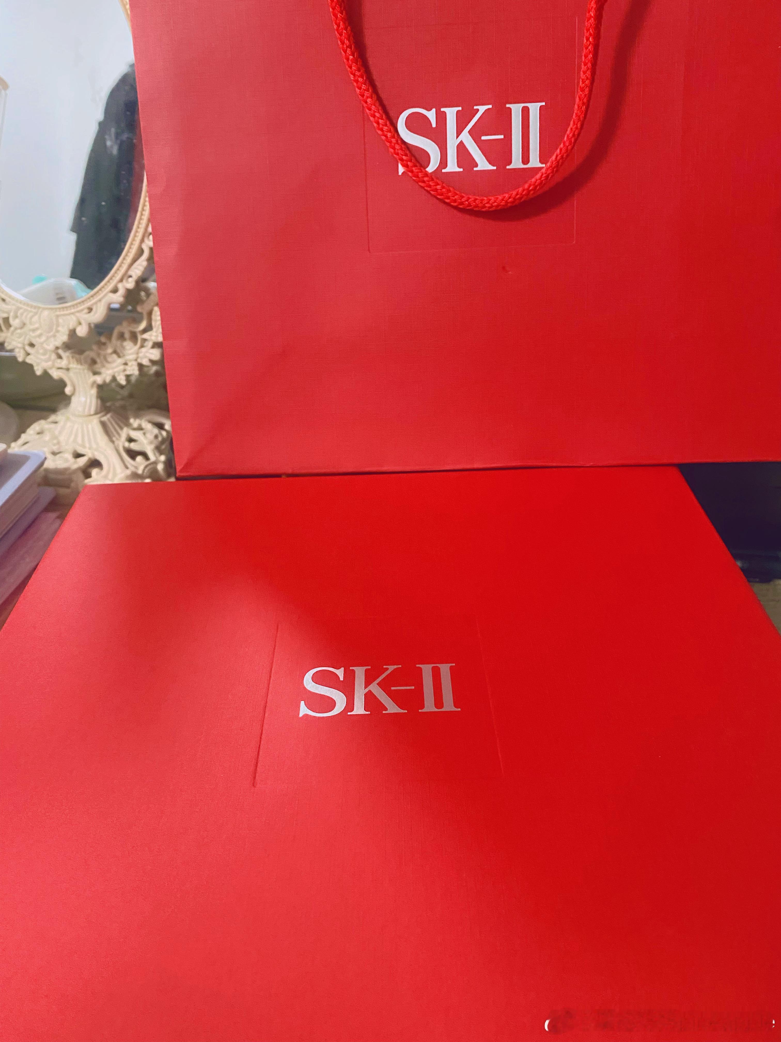 立冬，今日份来自SK兔的小感动[心]#护肤# ​​​
