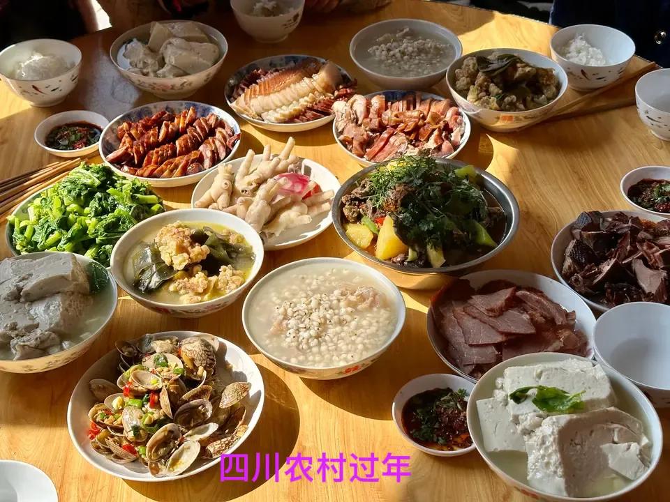 都说四川穷，看看四川农村过年什么样，都吃些啥？

我老家是眉山丹棱县偏远农村，一