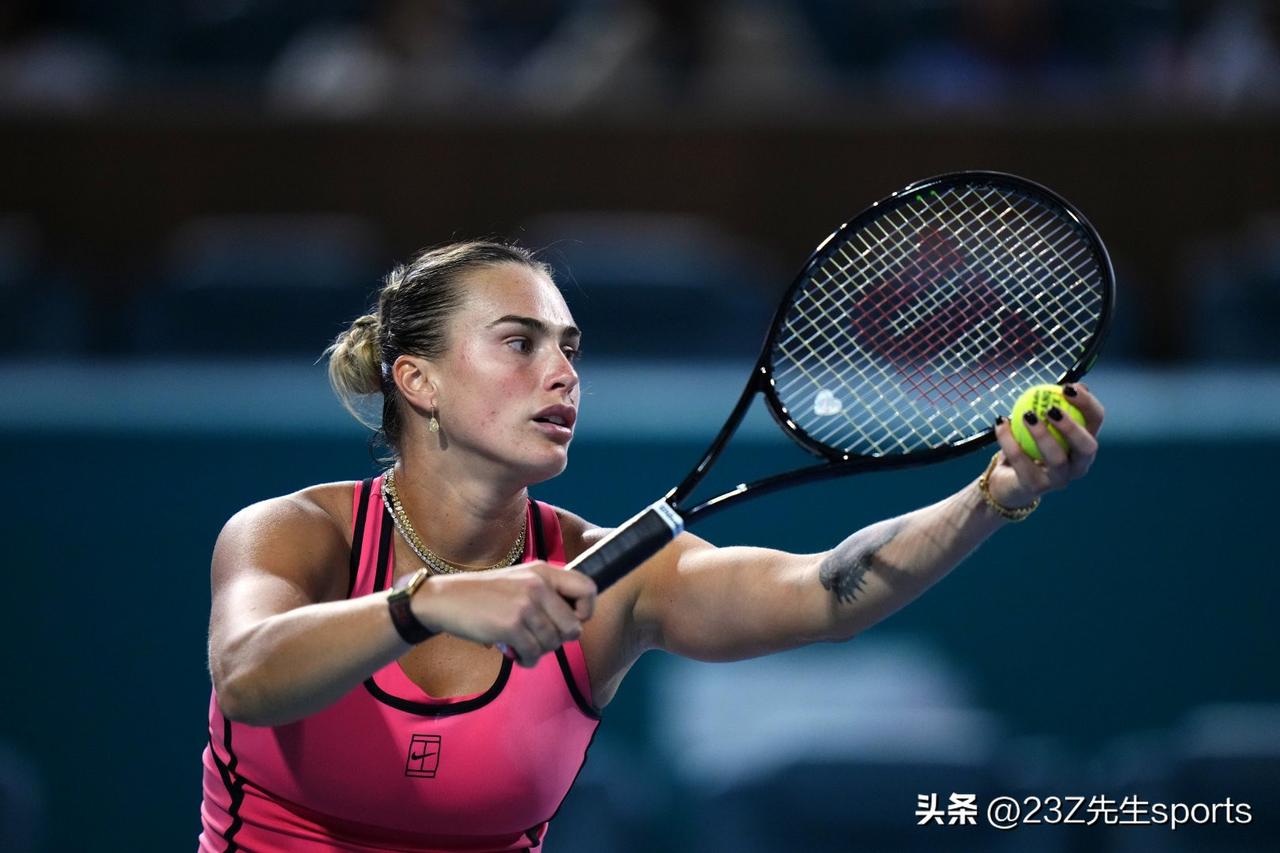 萨巴伦卡延续卫冕之旅👣

WTA1000迈阿密站第四轮，卫冕冠军、头号种子萨巴