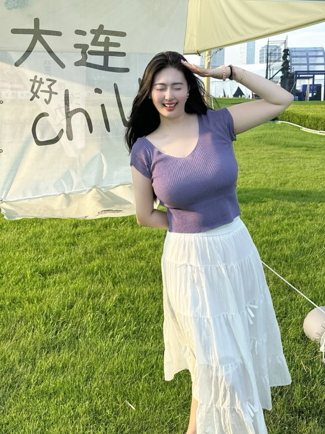 在没天花板的地方～大口吸氧🫧