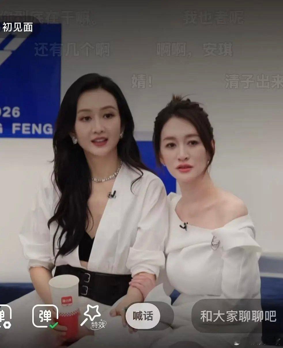 王鸥和李小冉同框，谁更好看呢 