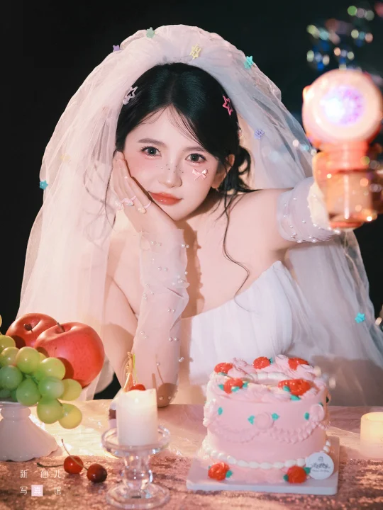 单人婚纱生日写真✨永远开心快乐🥳