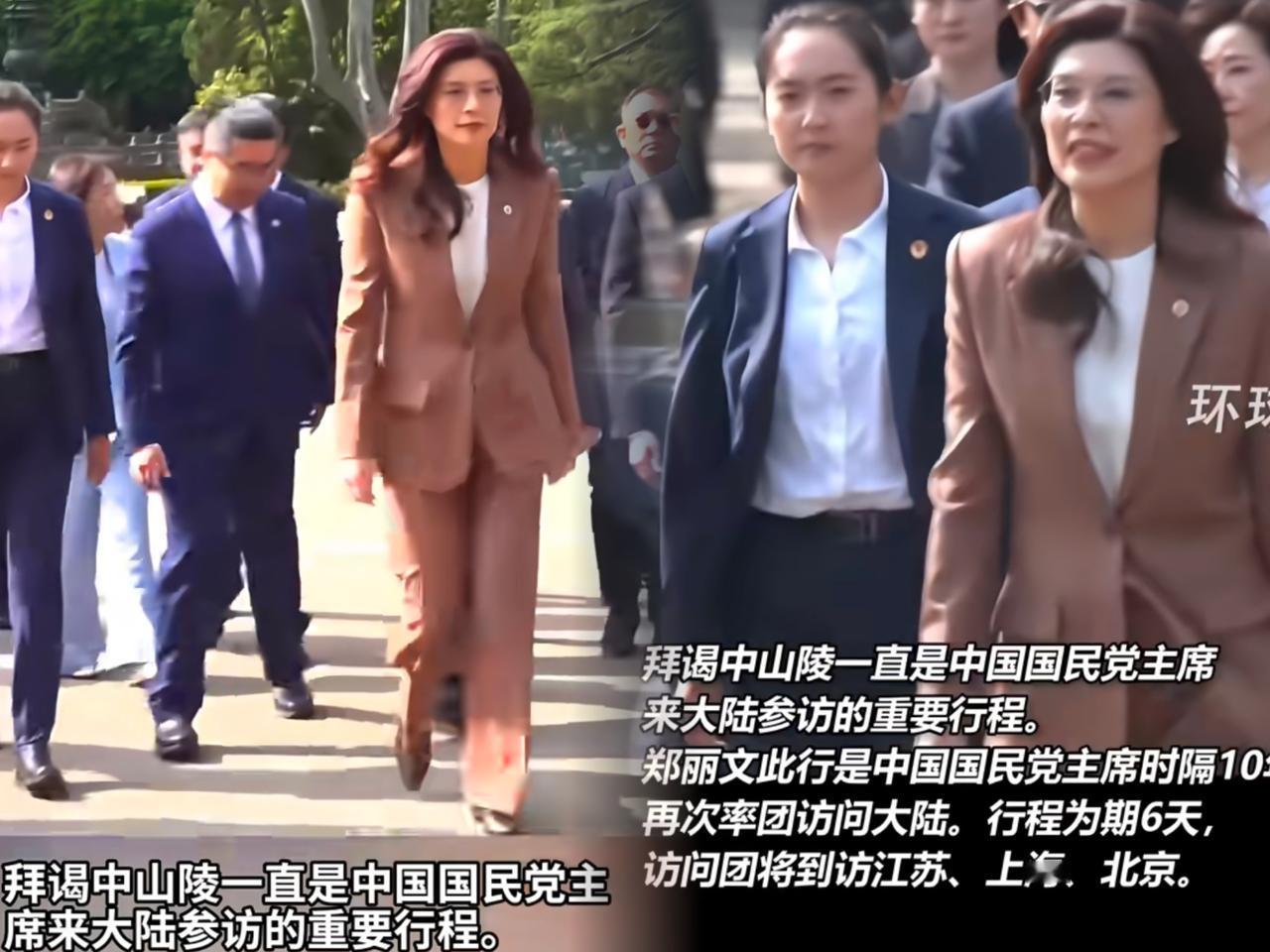 最近刷到一个视频，真的是让我大开眼界。

视频的主角是郑丽文，她的身后却出现了一