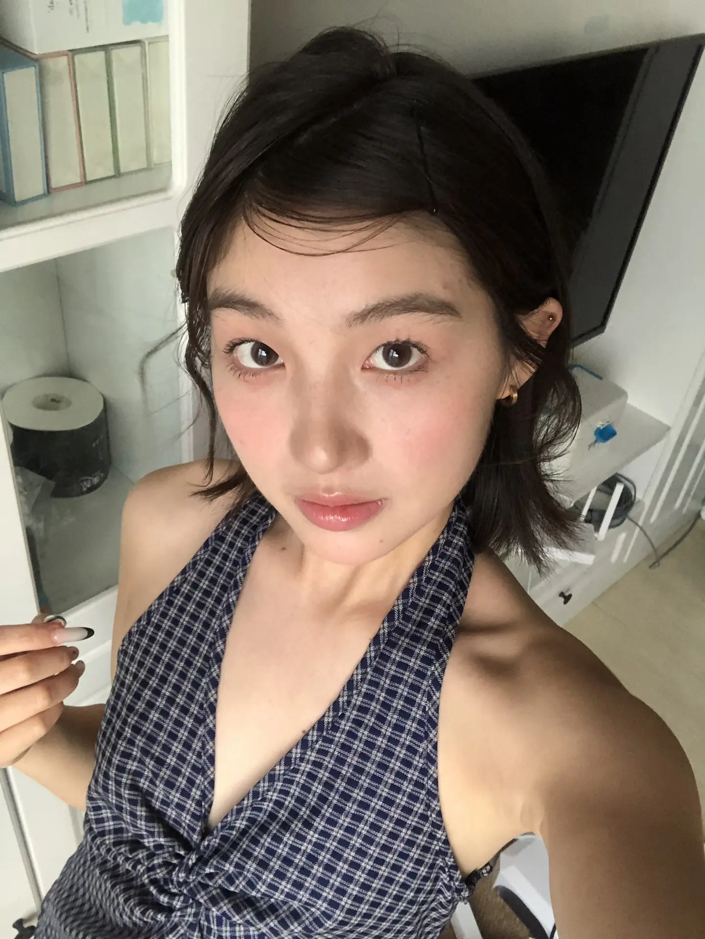 刚化完妆天就阴了ixus210