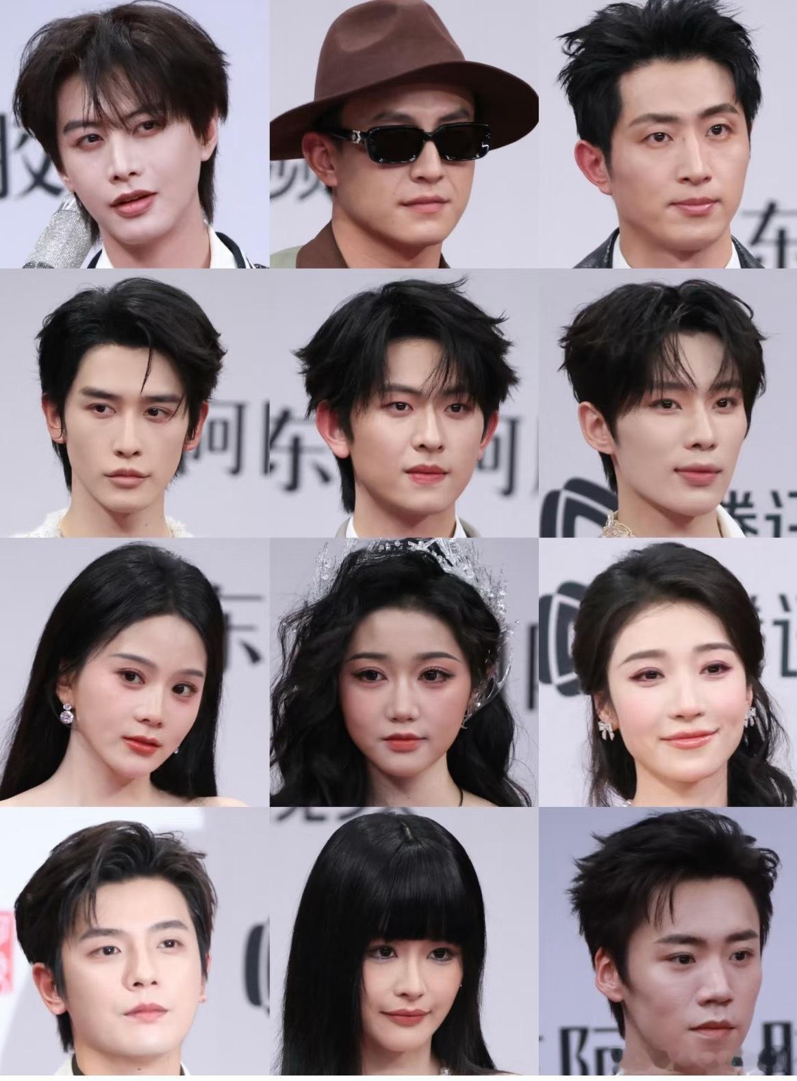 短剧演员亮相星光大赏红毯怼脸生图 何健麒、陈添祥、王格格、王凯沐、申浩男、何聪睿