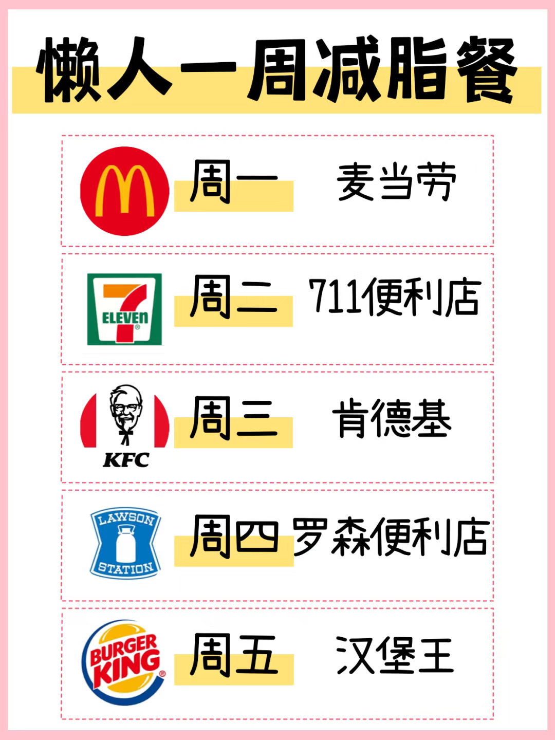 🔥亲测有效‼️一周瘦5斤懒人减脂餐✅附食谱！