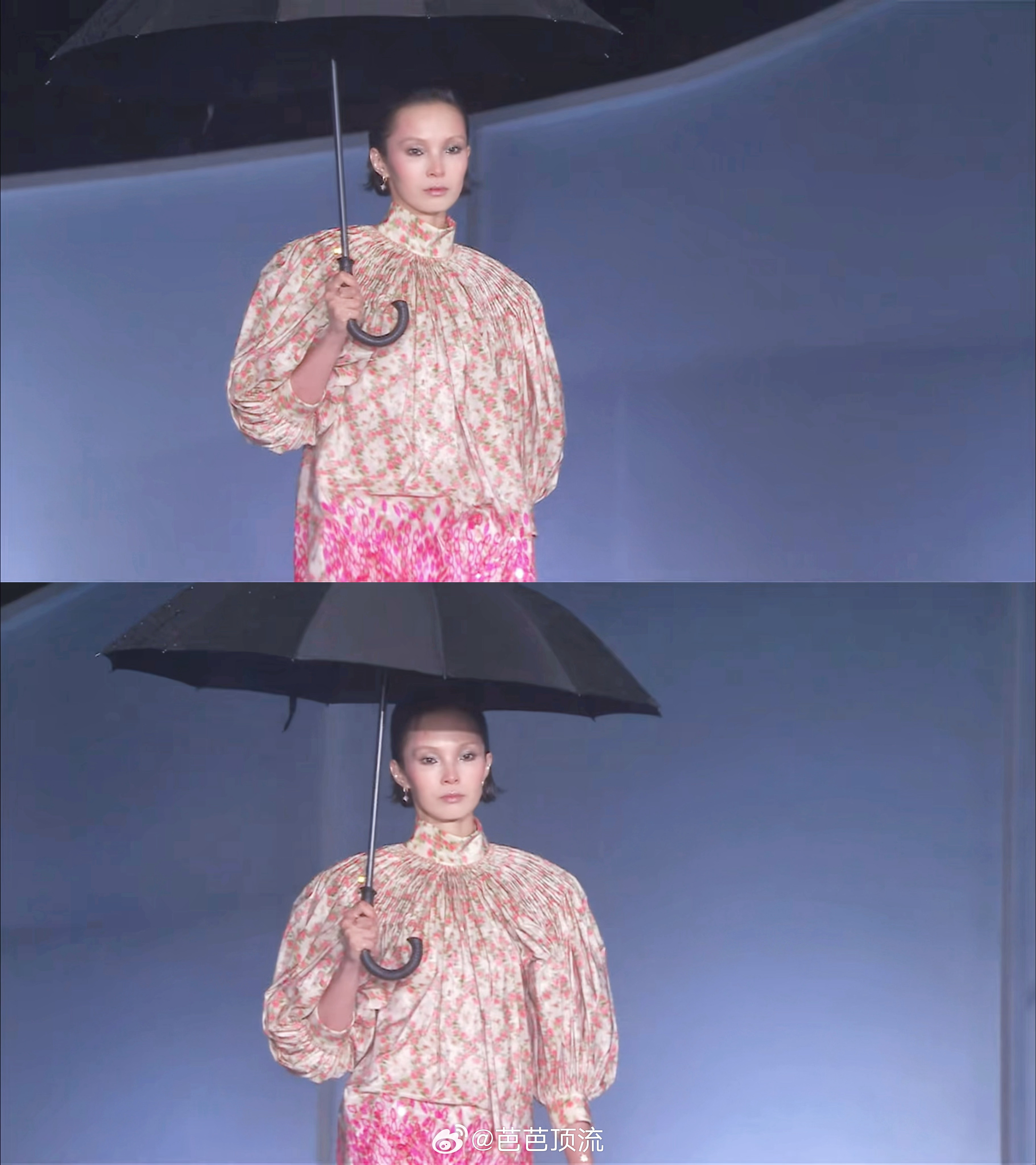 雎晓雯颓美瓷娃娃妆雎晓雯还是超模会做时尚大题 审美在线的一次亮相！雎晓雯驾驭这组