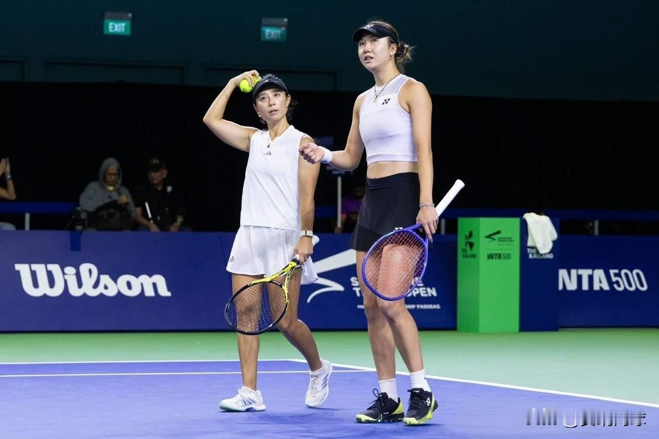 WTA500🇸🇬新加坡站 女双半决赛
🇨🇳汤千慧/🇨🇳徐一璠中国组合