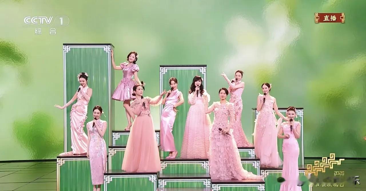 春晚十美太养眼了，周慧敏、梁咏琪、薛凯琪、刘敏涛、张钧甯、热依扎、刘惜君等大美人