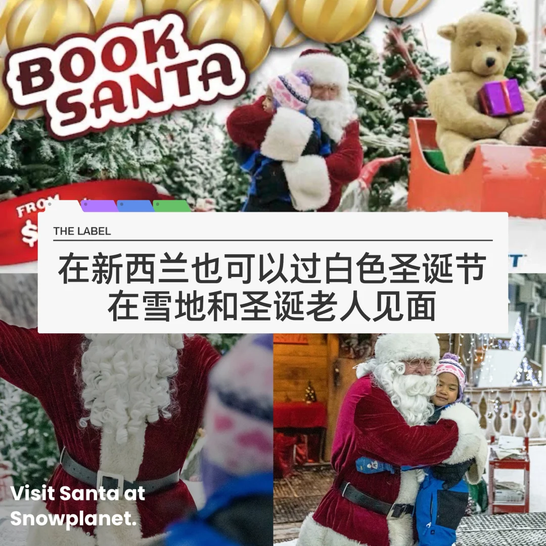 🇳🇿又可以在新西兰过浪漫的白色圣诞节！