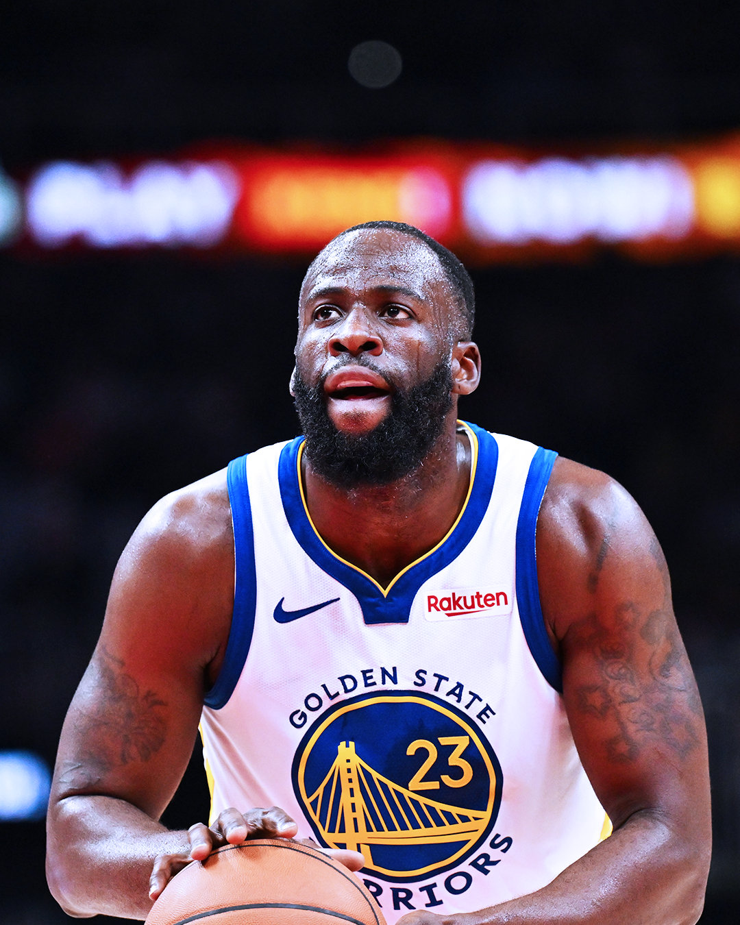 格林13分，6篮板，4助攻。勇士vs老鹰