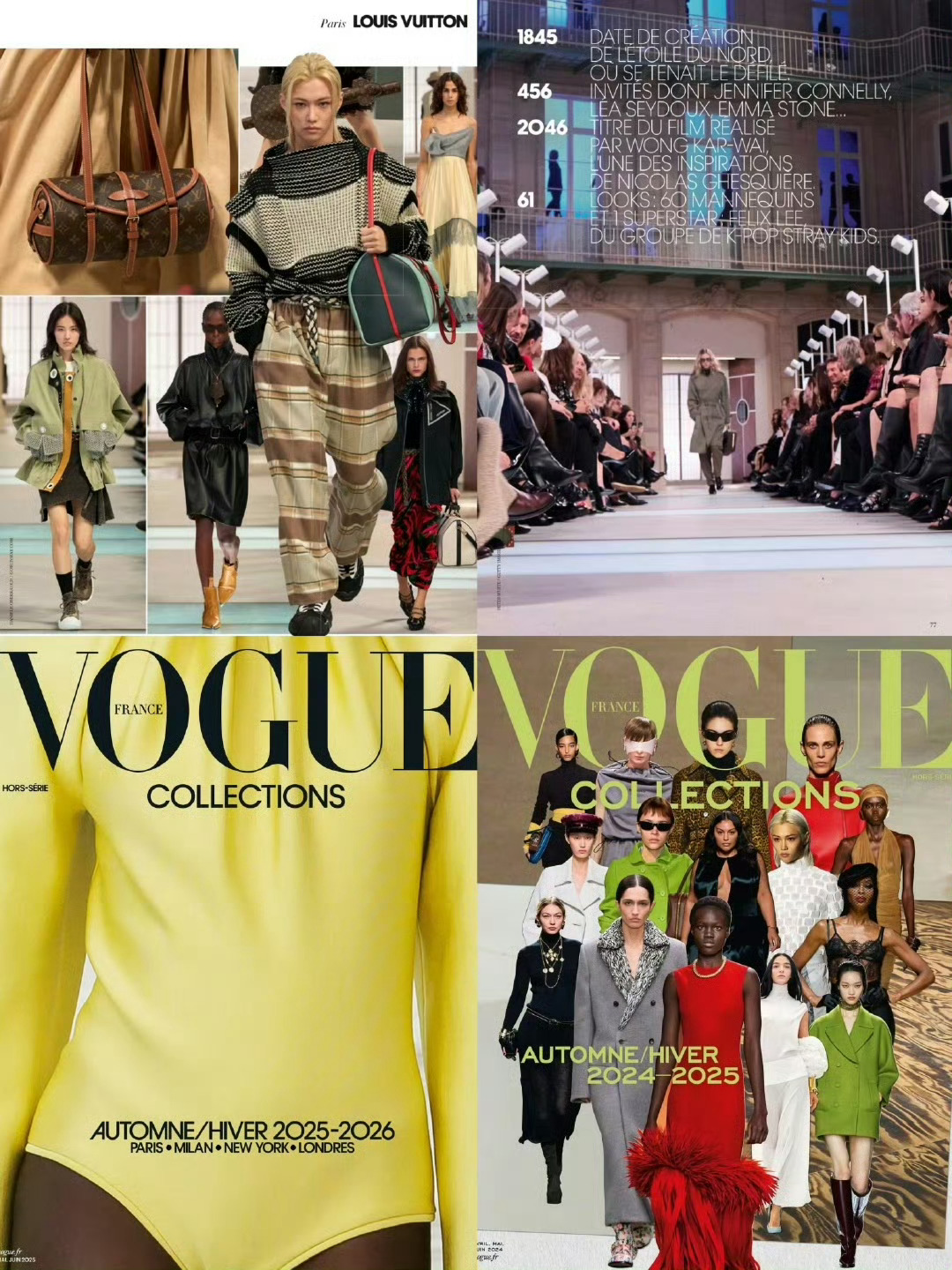 恭喜🎉Felix登上VogueFrance半年一度的特别刊Vogue Coll