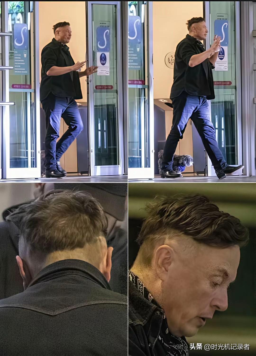 马斯克这发型也太丑了，亿万富翁的理发师也就那么地吧。
马斯克又胖了，好多人说他身