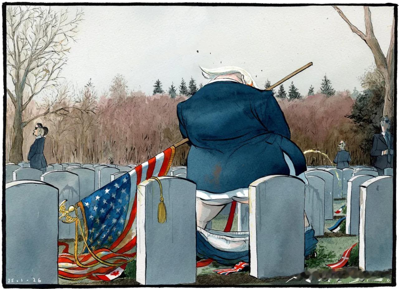 昨天，英国媒体对特朗普关于北约部队袖手旁观、而美军却在阿富汗作战的言论的歇斯底里