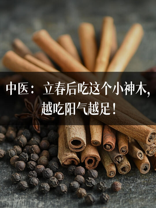 立春后记得吃这个小神木，把阳气补到根上！