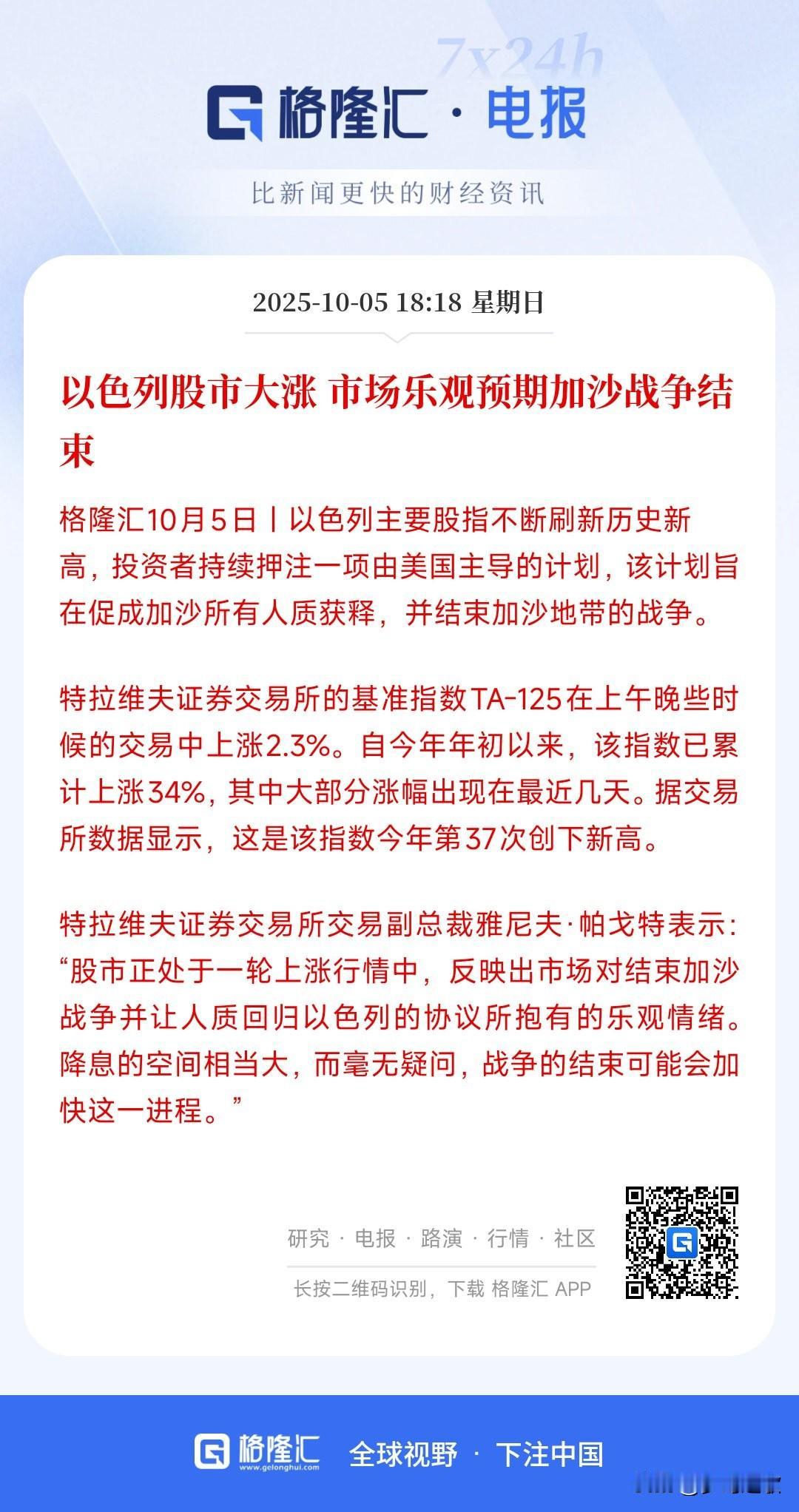 资本市场开始大涨了，消息面上面出现了重大利好，已有股市开始暴涨
今天早上特朗普宣