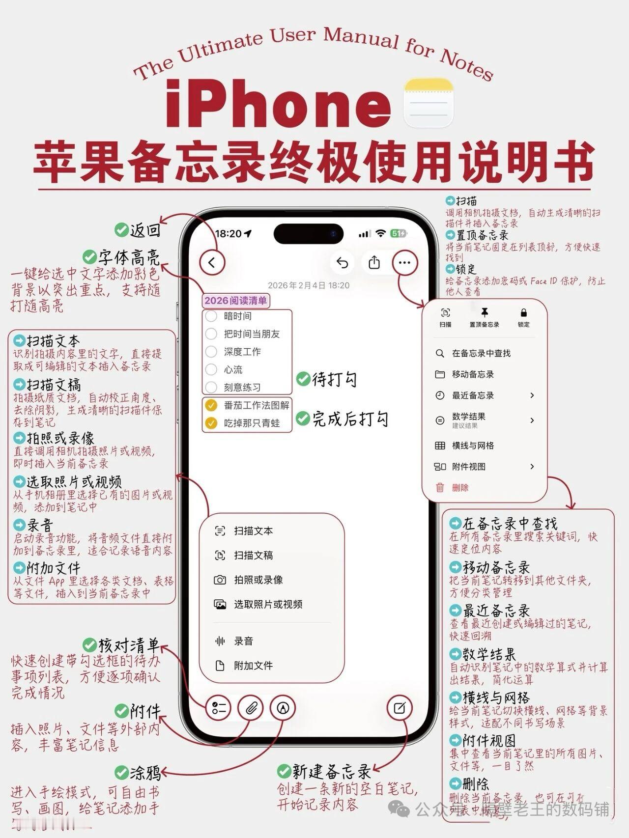 苹果手机备忘录 