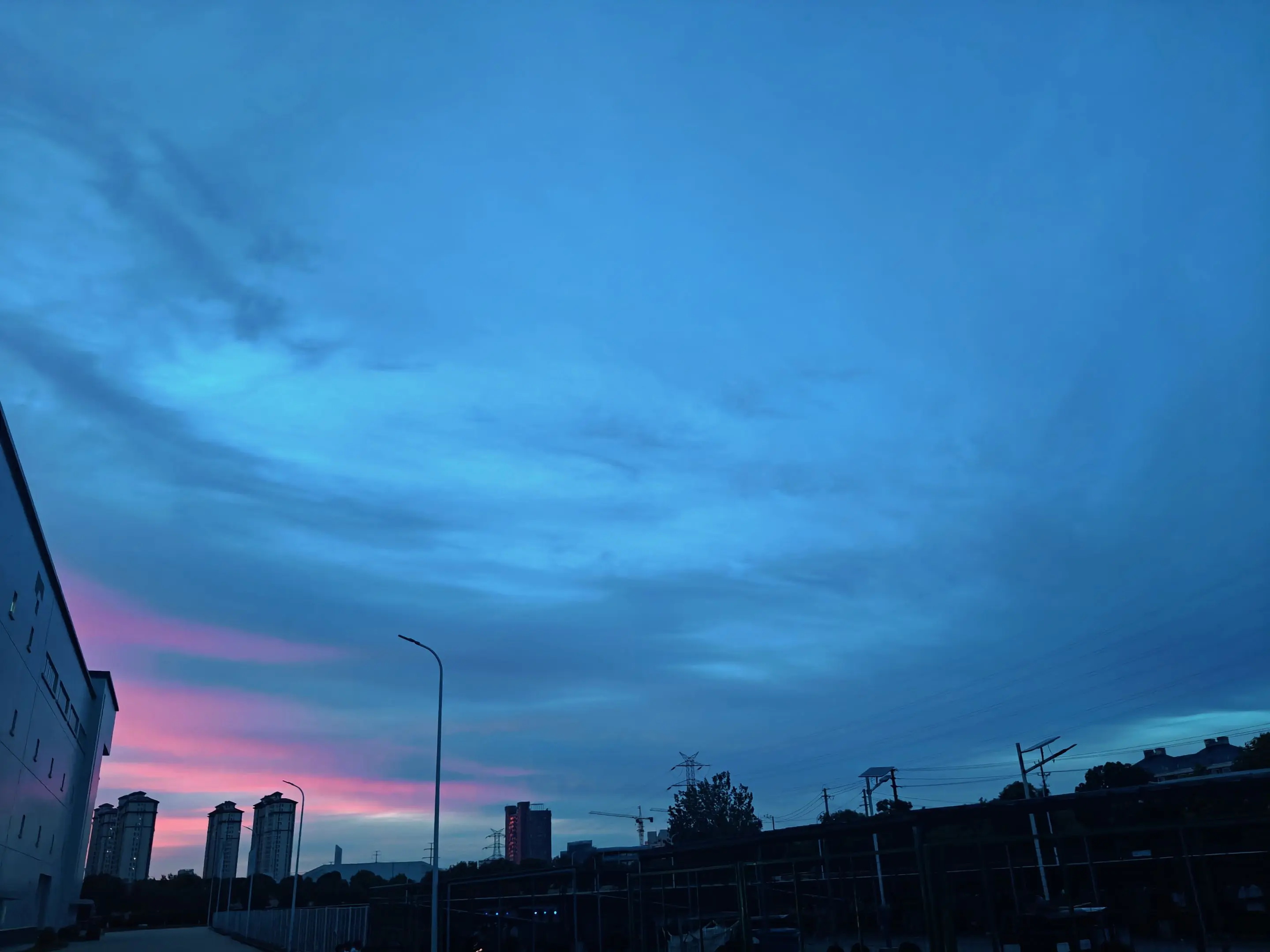 你的城市夕阳是什么样子 日常随手拍天空