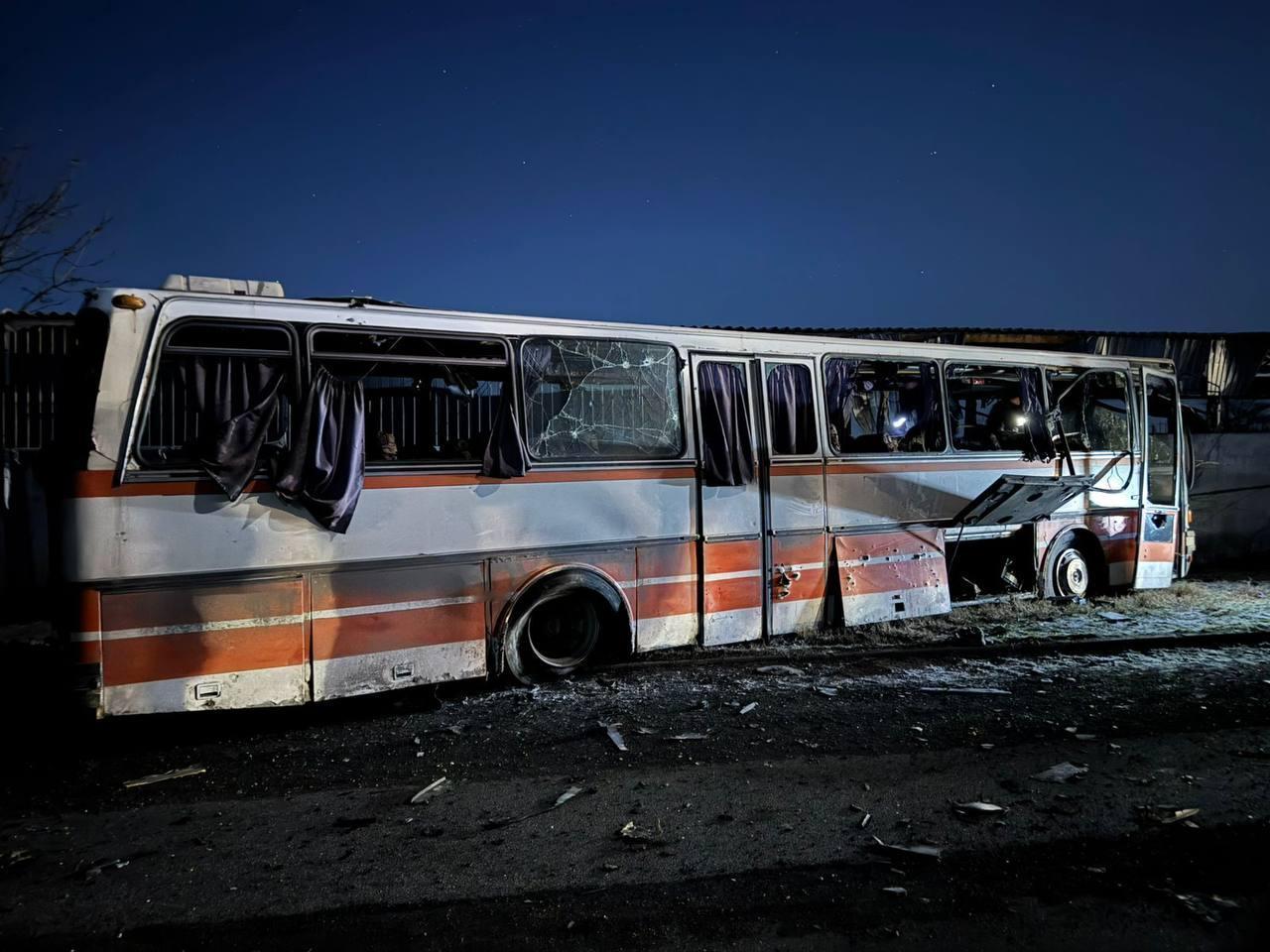 2月1日，俄罗斯无人机袭击了乌克兰东南部第聂伯罗彼得罗夫斯克州一辆载有矿工的巴士