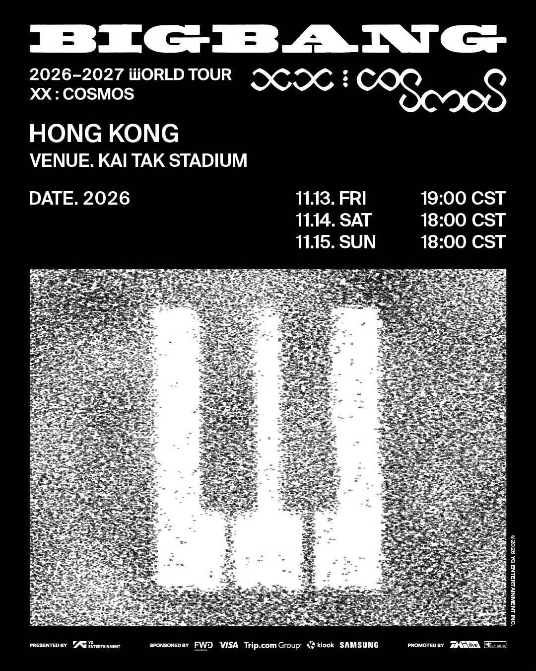 bigbang香港演唱会 大家今天都抢到票了么？ ​​​