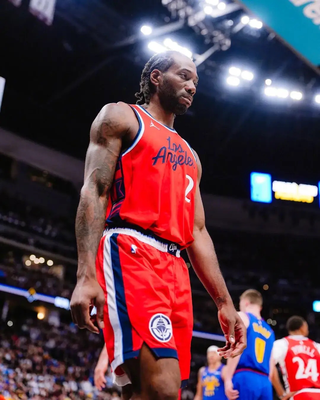 NBA快船队105:102掘金队，这两点表现可以说证明了这组对位是第一轮季后赛最