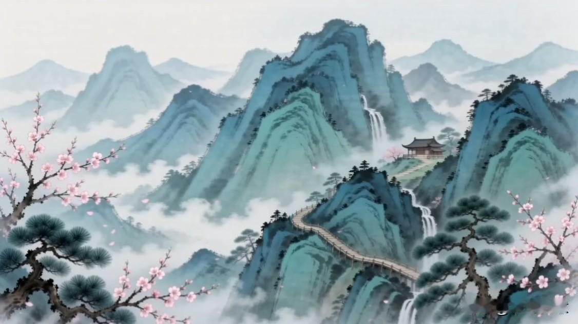 唐伯虎恩师执笔！一幅《春山游骑图》藏尽百年古风诗意

说起明代书画，唐伯虎的名声