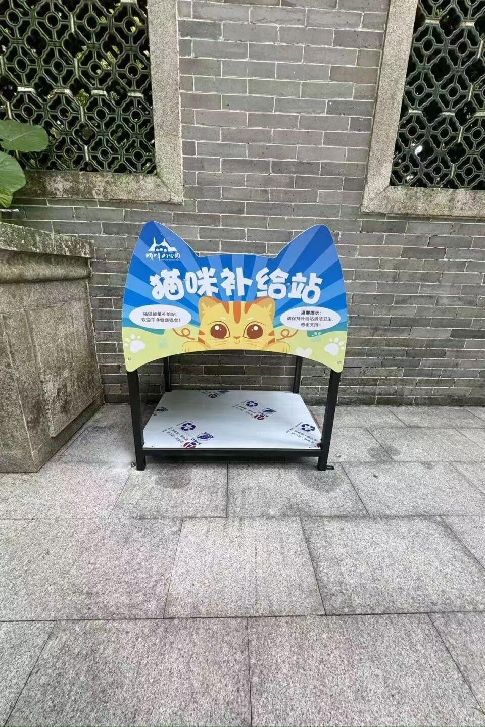 上大分！佛山顺德顺峰山公园流浪猫有专属干饭点啦！爱猫人士别乱喂了

常去顺峰山公