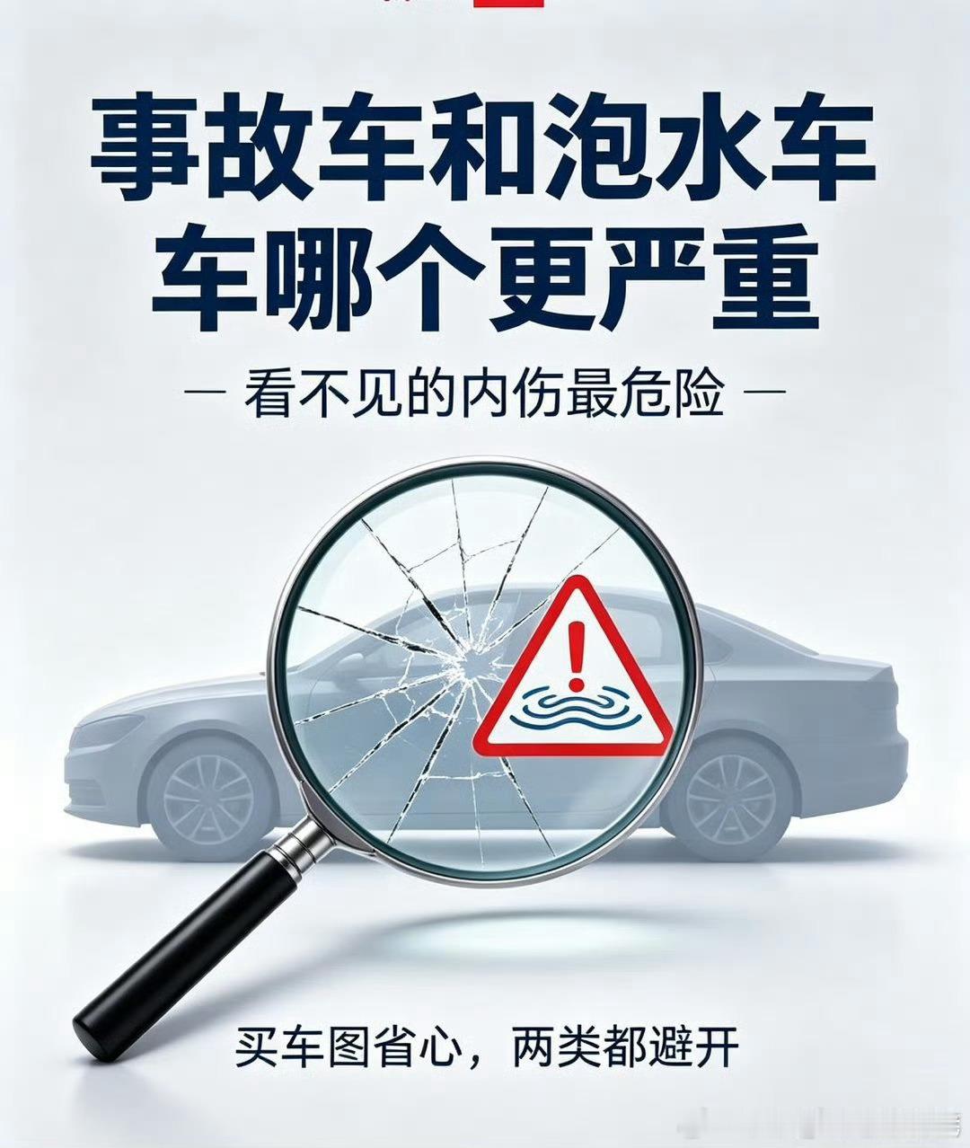 事故车和泡水车哪个更严重汽场全开 很多挑选二手车的朋友都会纠结这个问题。大家普遍