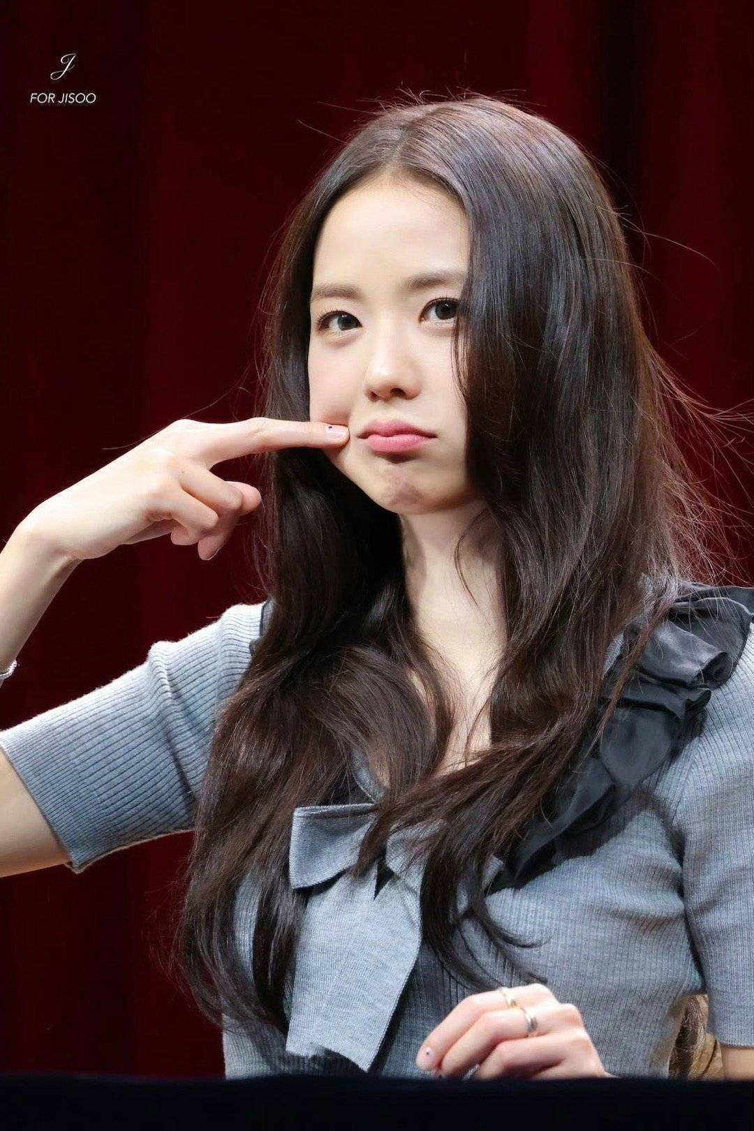 金智秀人气歌谣初舞台 萌物 