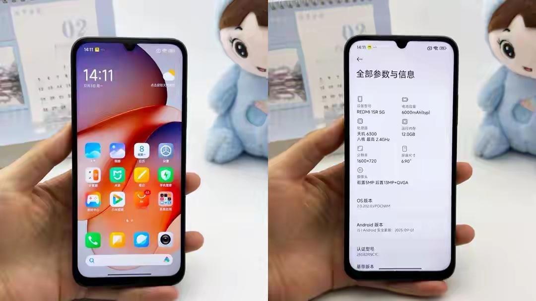 国产另类百元入门机，6.9英寸LCD大屏，支持tf卡拓展存储无限用 