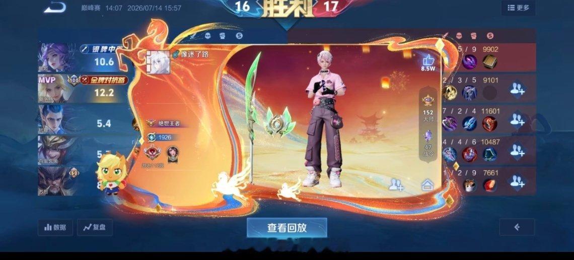 粉丝撞车帆帆(1950分的局)微博热点优质创作者计划2026kpl夏季赛