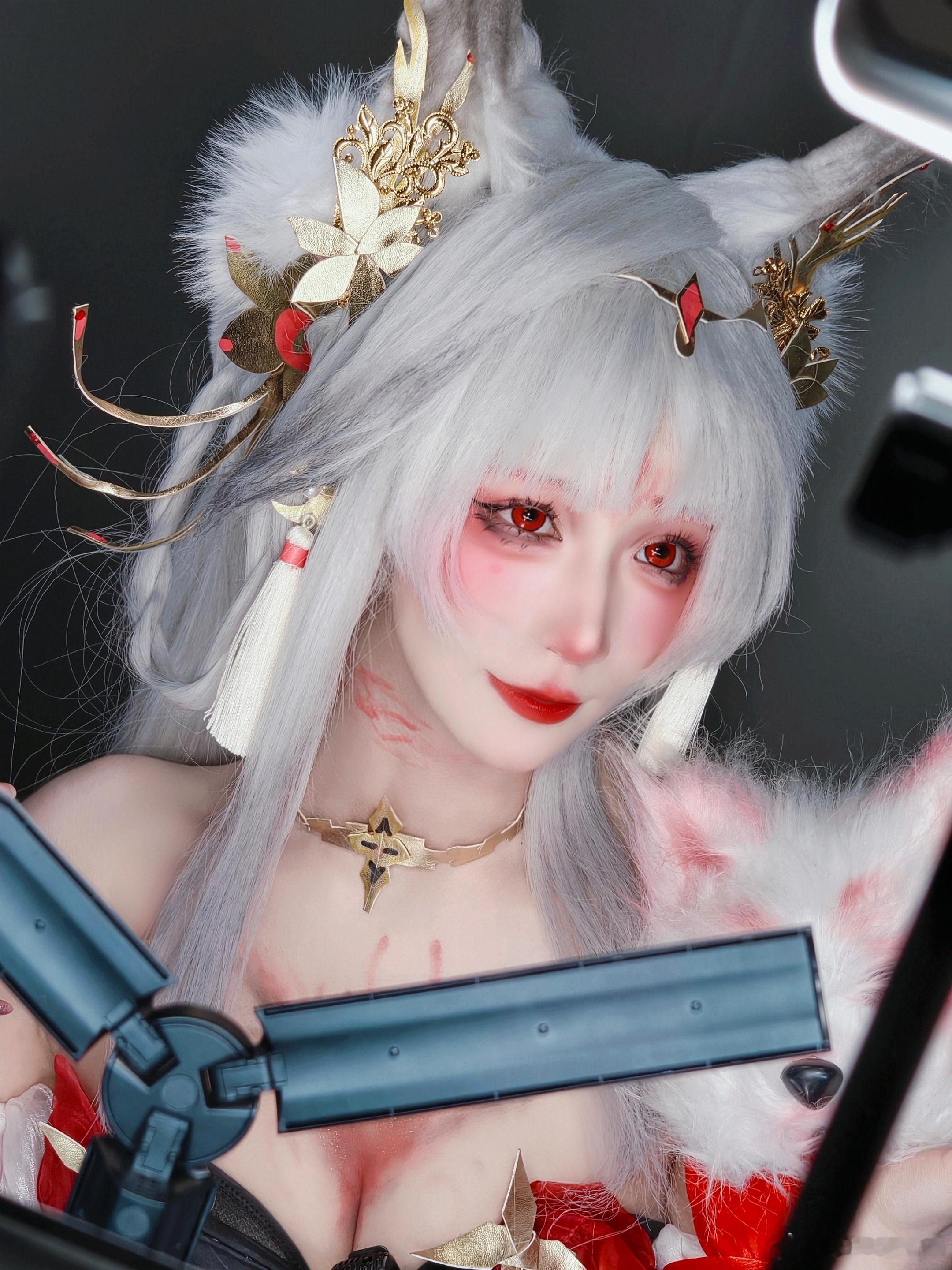 鸣潮 鸣潮 梦州 新角色——心月狐cos媚骨天成 📷抓拍：凌羽鸣潮鸣潮心cos