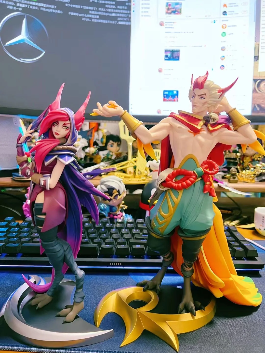 英雄联盟霞洛手办