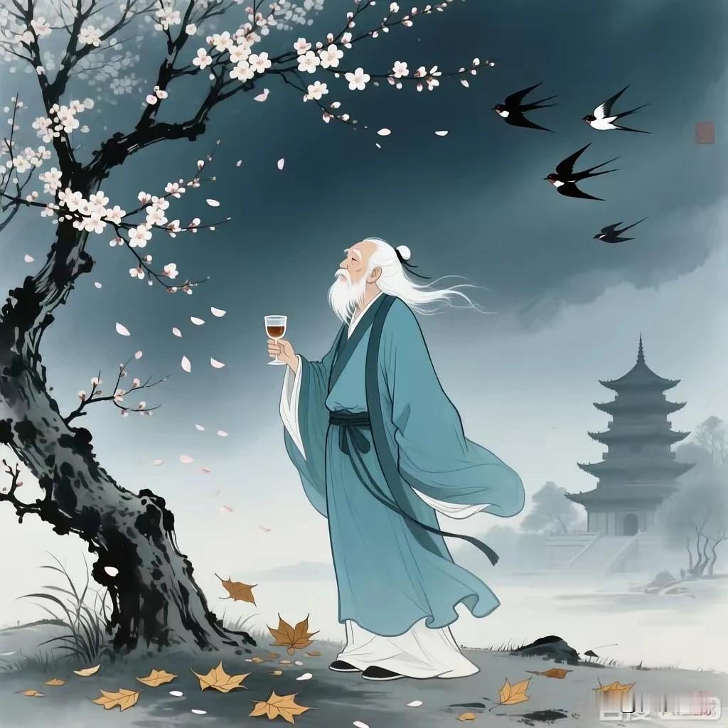 李白一斗诗百篇。
长安市上酒家眠。
天子呼来不上船，
自称臣是酒中仙。