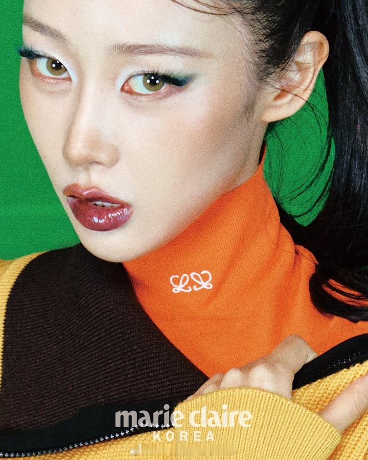 韩国女团 aespa 成员GISELLE出镜《Marie Claire Kore