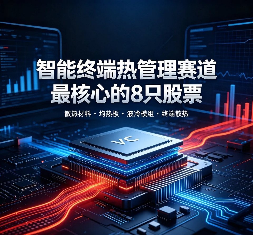 智能终端热管理赛道最核心的8只股票1. 飞荣达（300602）：消费电子热管理全