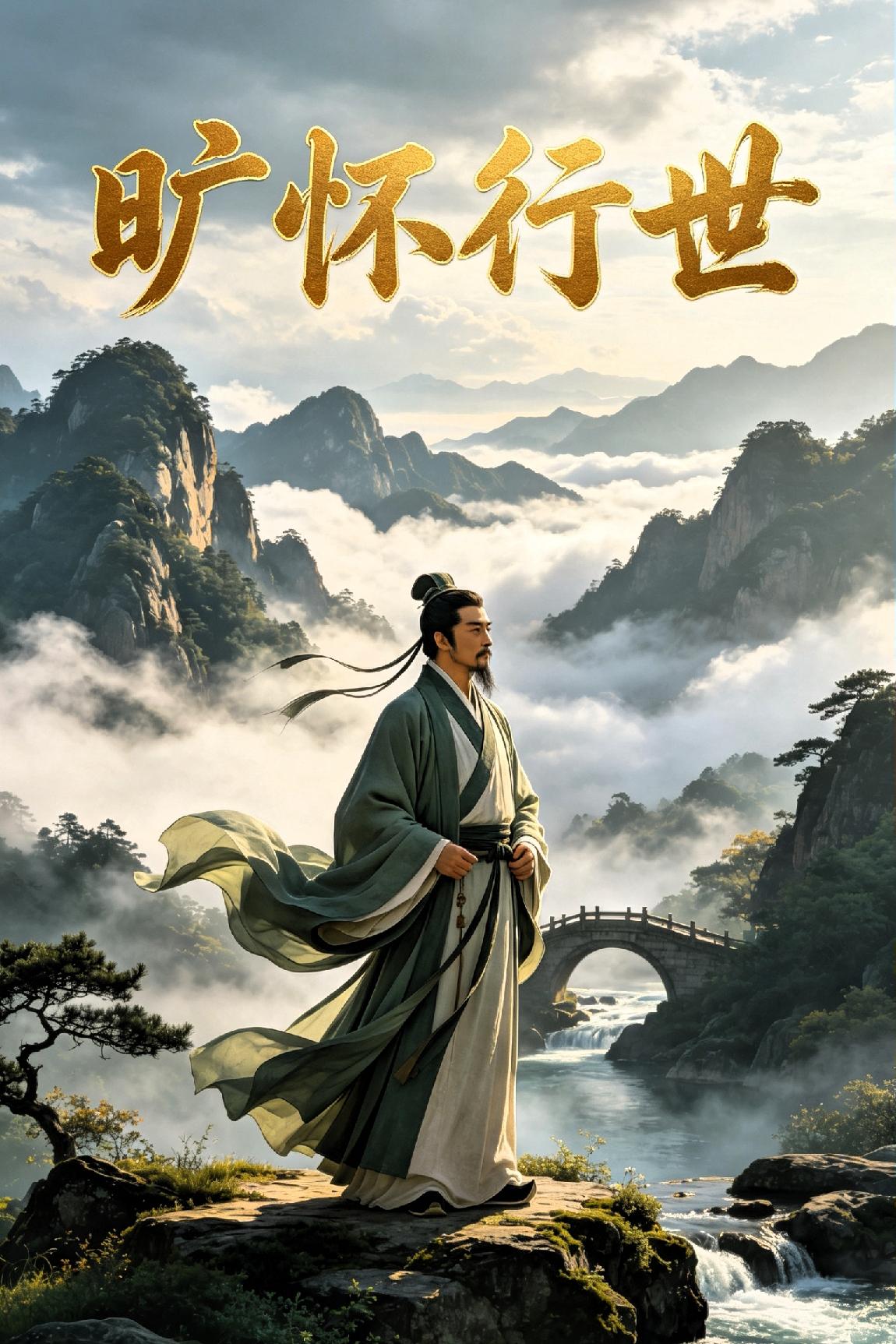 七律·旷怀行世

 
浩宇襟怀纳八荒，心同沧海揽沧浪。

抛开俗扰尘缘淡，历尽风